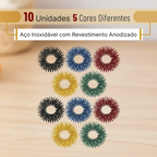 Anel Sensorial Antiestresse - 10 unidades