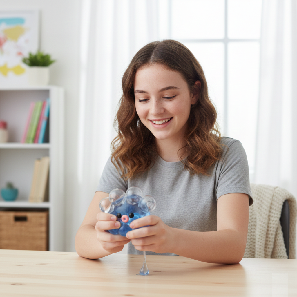 Polvo Bubble Squish™ | Squishy Sensorial Anti-Estresse