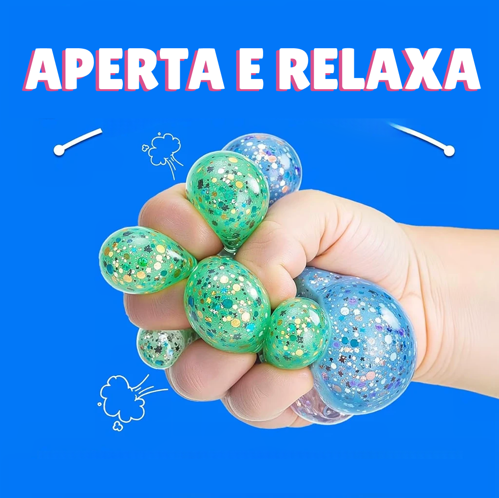 Squishy Glitter Poo™ | Aperte, Relaxe e Sorria