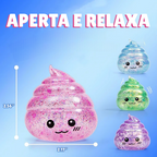 Squishy Glitter Poo™ | Aperte, Relaxe e Sorria