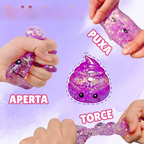 Squishy Glitter Poo™ | Aperte, Relaxe e Sorria