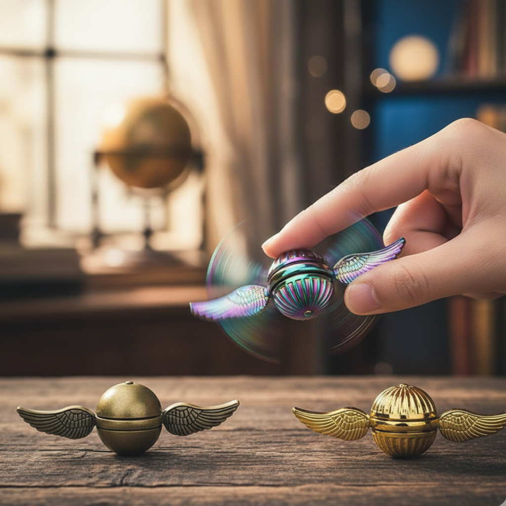 Wing Spinner EDC™ | Fidget Metálico Premium Anti-Estresse