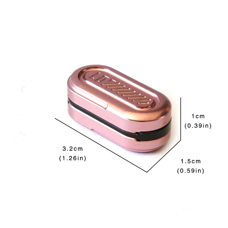 Slider Metálico ZenPod™ | Fidget Anti-Estresse de Alta Precisão