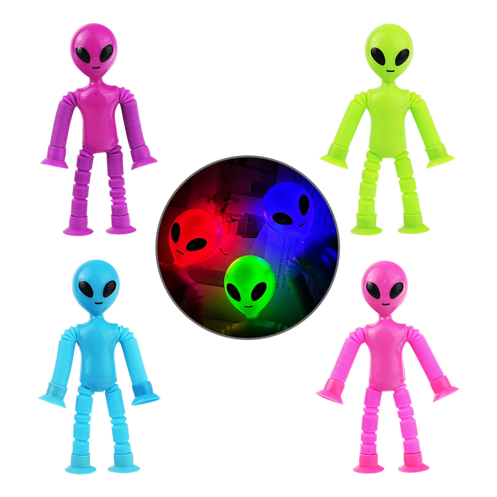 Stretchy Glow Suction™ | Fidget Elástico Luminoso Anti-Estresse