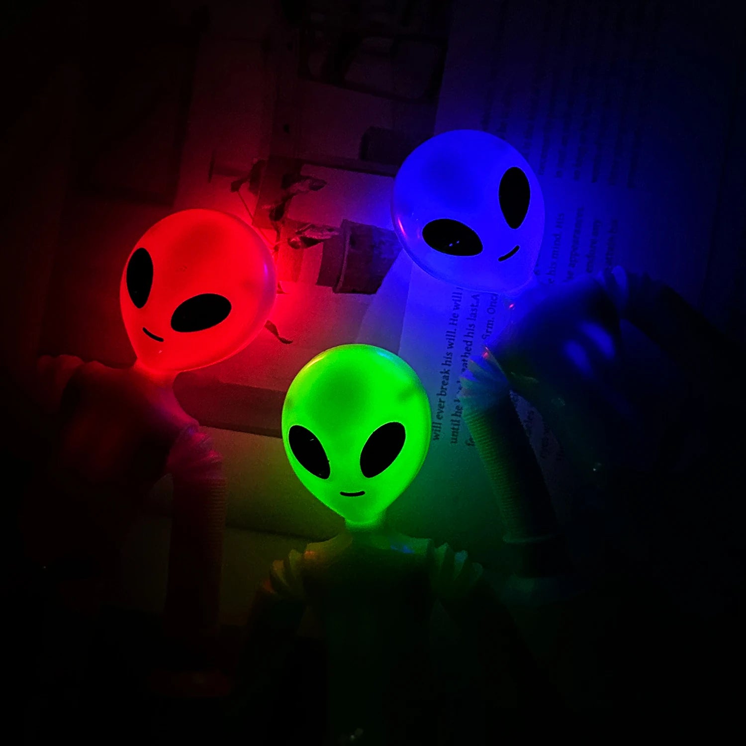 Stretchy Glow Suction™ | Fidget Elástico Luminoso Anti-Estresse