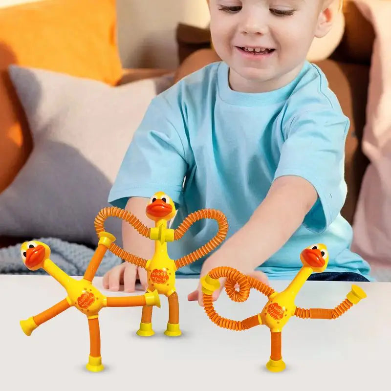Duck Suction Stretch™ | Fidget Sensorial com Ventosas