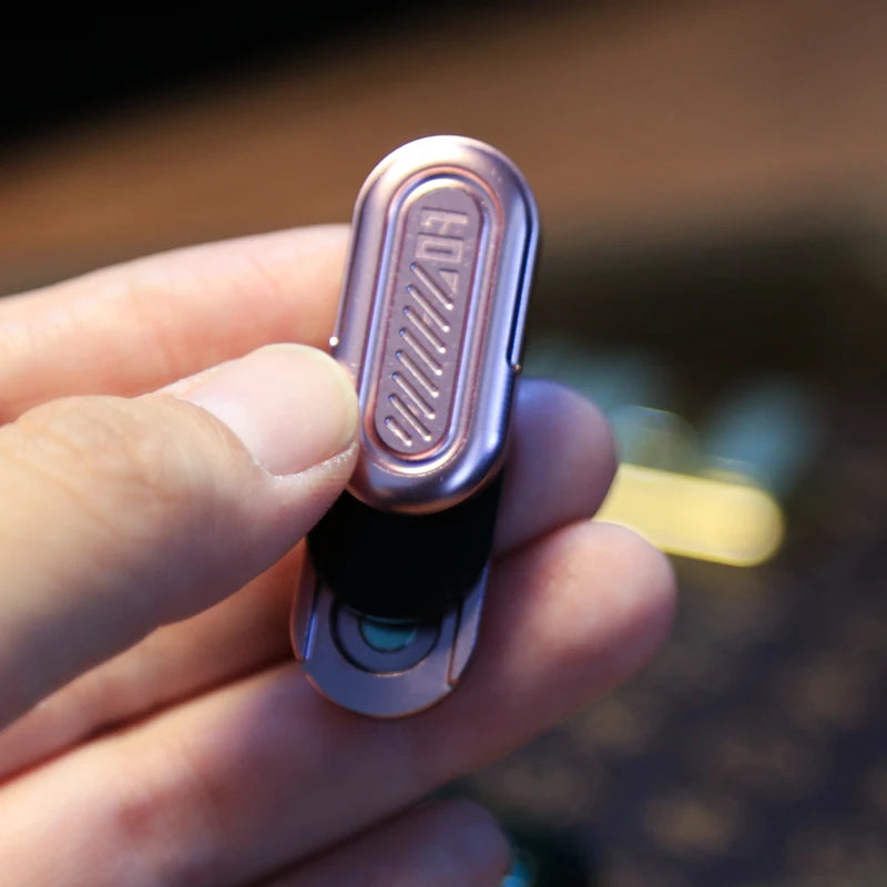 Slider Metálico ZenPod™ | Fidget Anti-Estresse de Alta Precisão