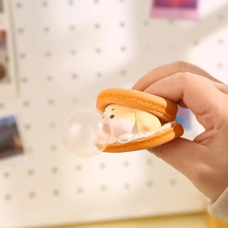 Hamburguer Bubble Squish™ | Squishy Anti-Estresse com Bolhas