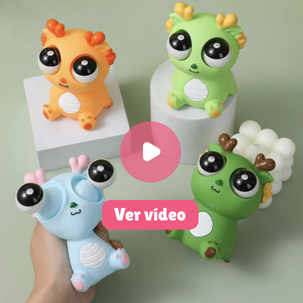 Dino Pop Eyes™ | Squishy Anti-Estresse Divertido