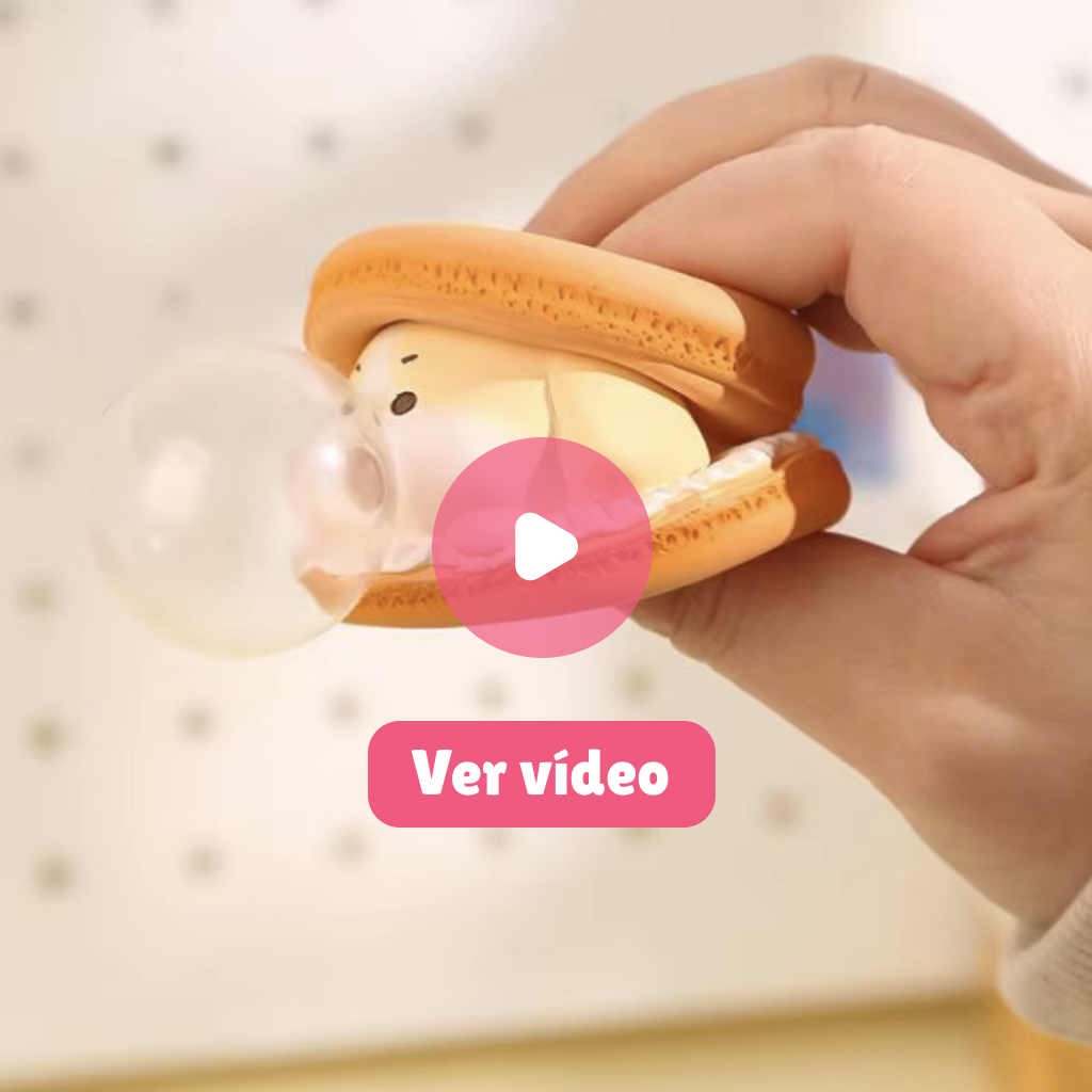 Hamburguer Bubble Squish™ | Squishy Anti-Estresse com Bolhas