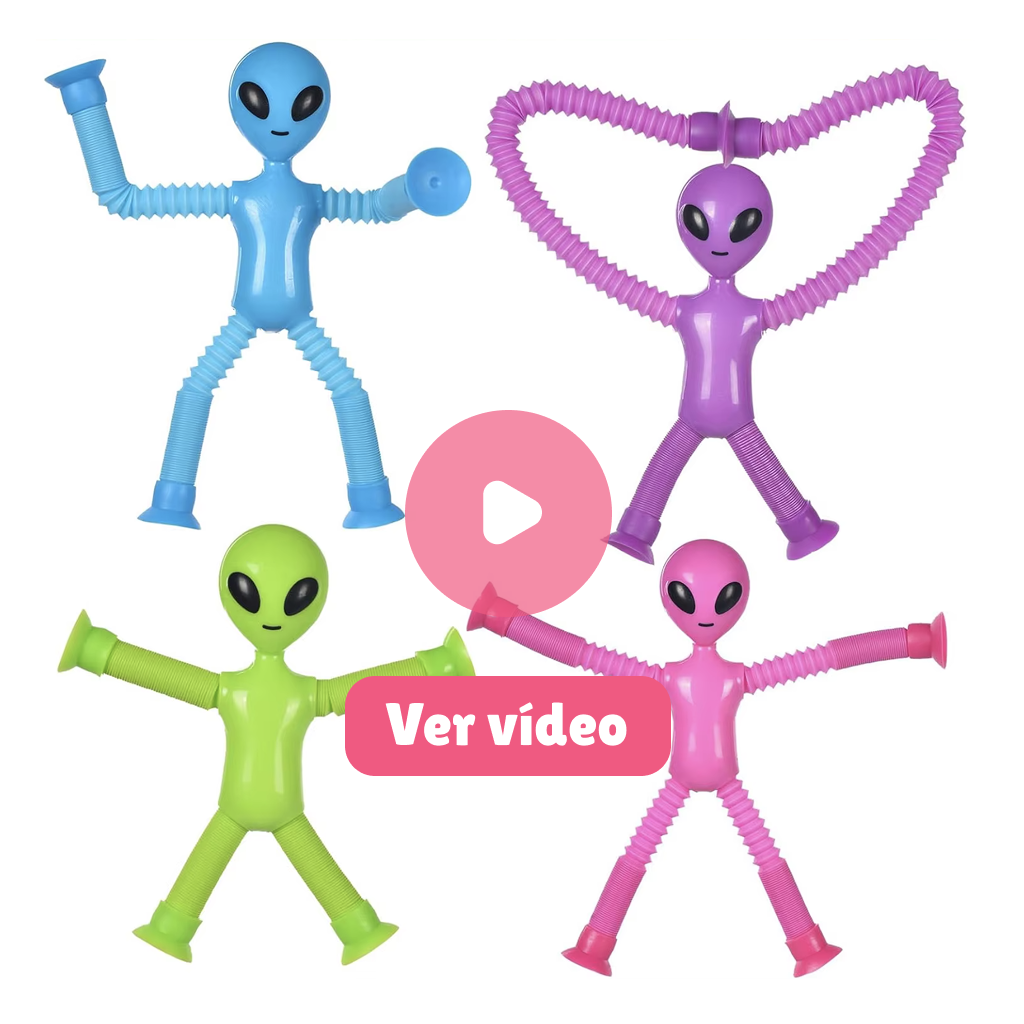 Stretchy Glow Suction™ | Fidget Elástico Luminoso Anti-Estresse